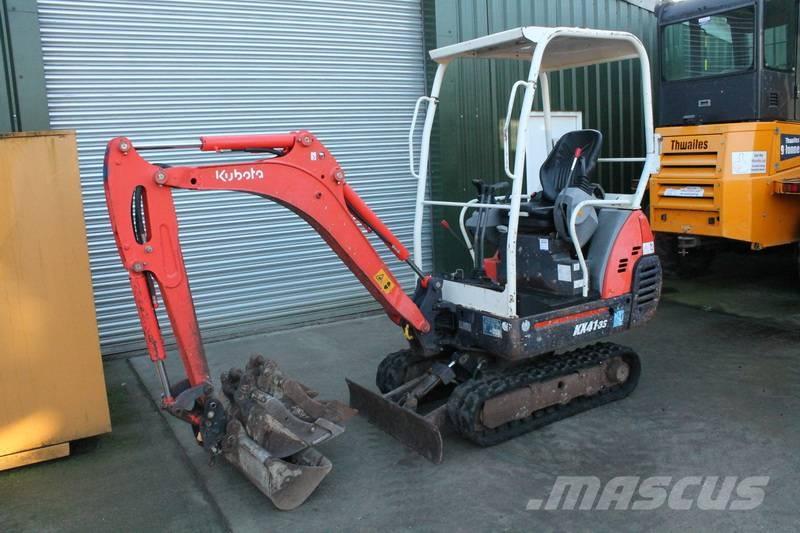 Kubota KX 41-3 S Мини екскаватори < 7 т
