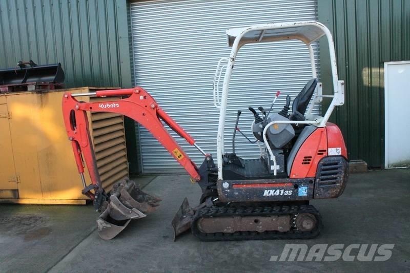 Kubota KX 41-3 S Мини екскаватори < 7 т
