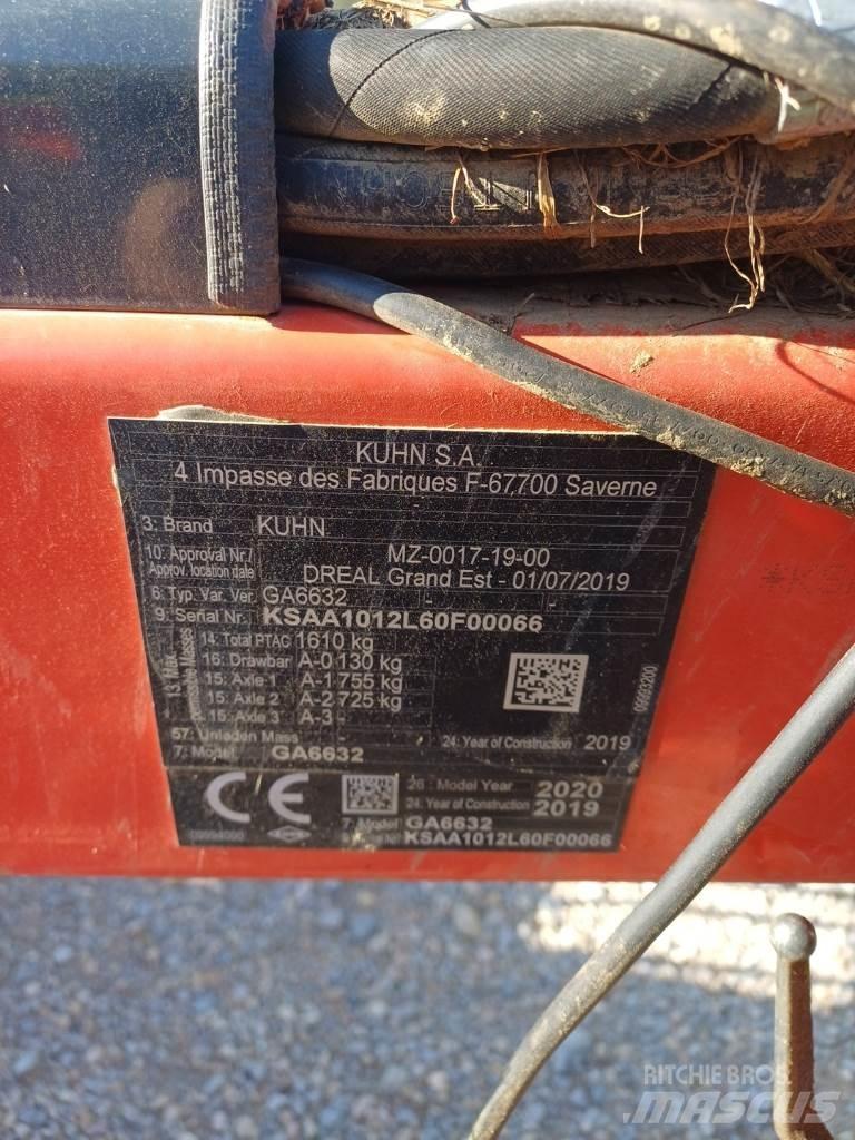 Kuhn GA 6632 Уиндроуърс/Косачки за сено и др.
