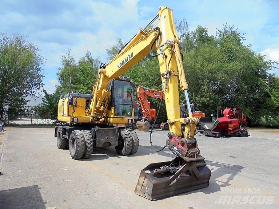 Komatsu PW 140-7 Колесни екскаватори
