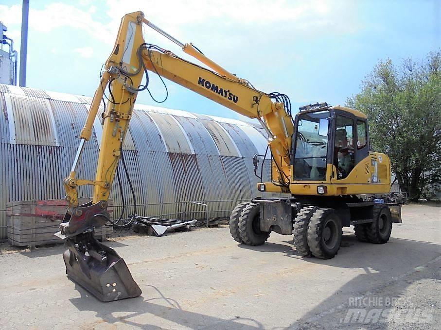 Komatsu PW 140-7 Колесни екскаватори