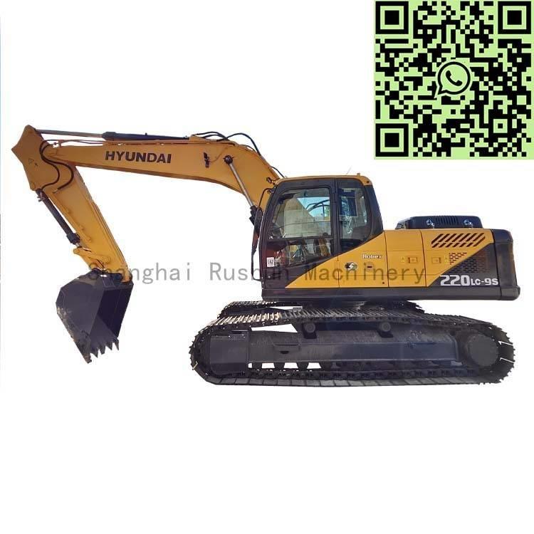 Hyundai 220 Верижен екскаватор