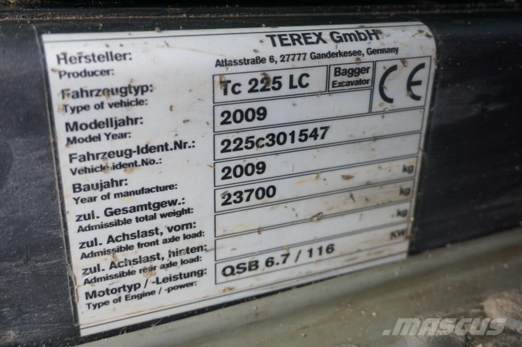 Atlas TC 225 LC Верижен екскаватор