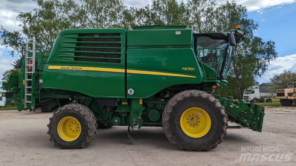 John Deere T 670 i Комбайни