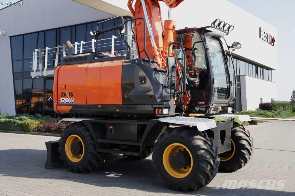 Hitachi ZX 170 W-6 Колесни екскаватори