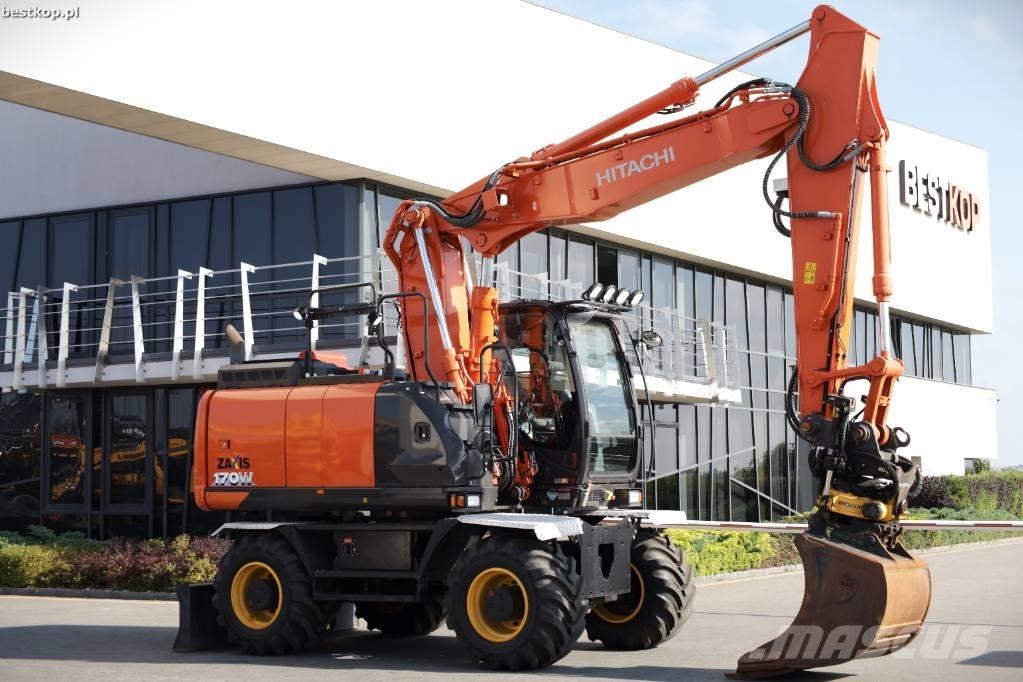 Hitachi ZX 170 W-6 Колесни екскаватори