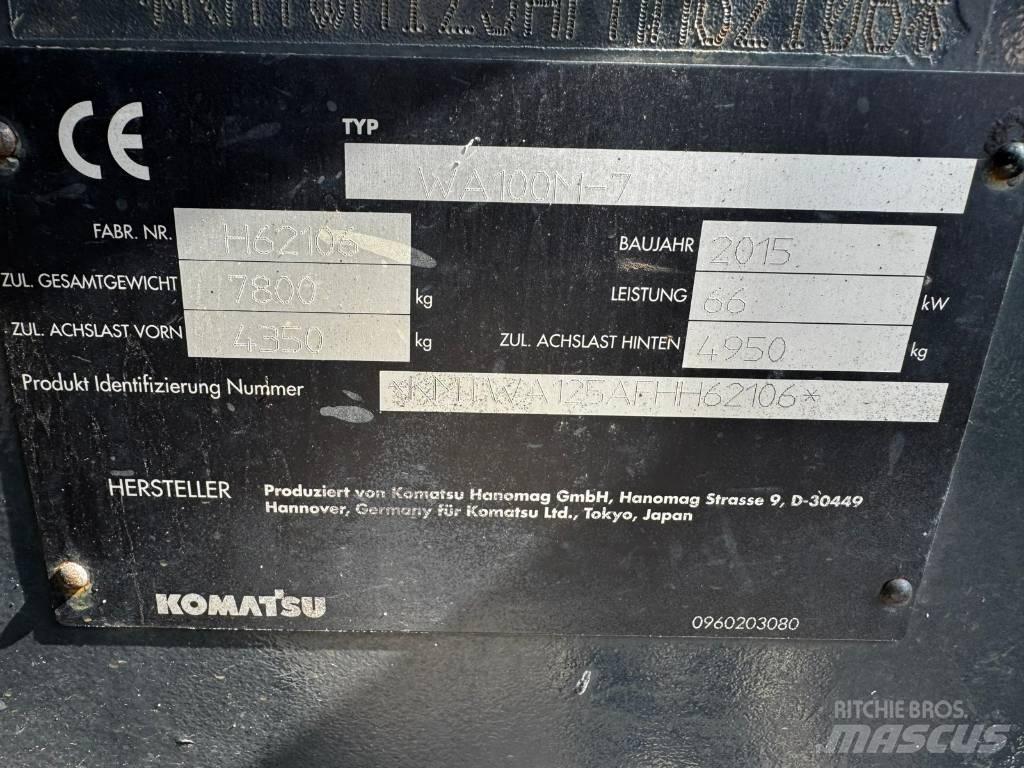 Komatsu WA100M-7 Колесни товарачи