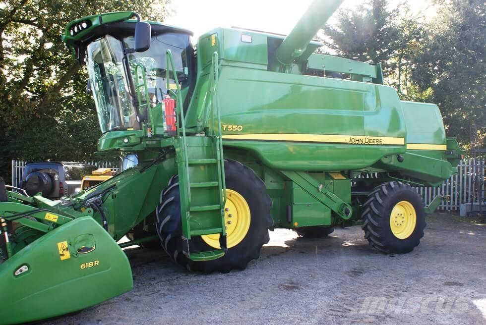 John Deere T 550 Комбайни