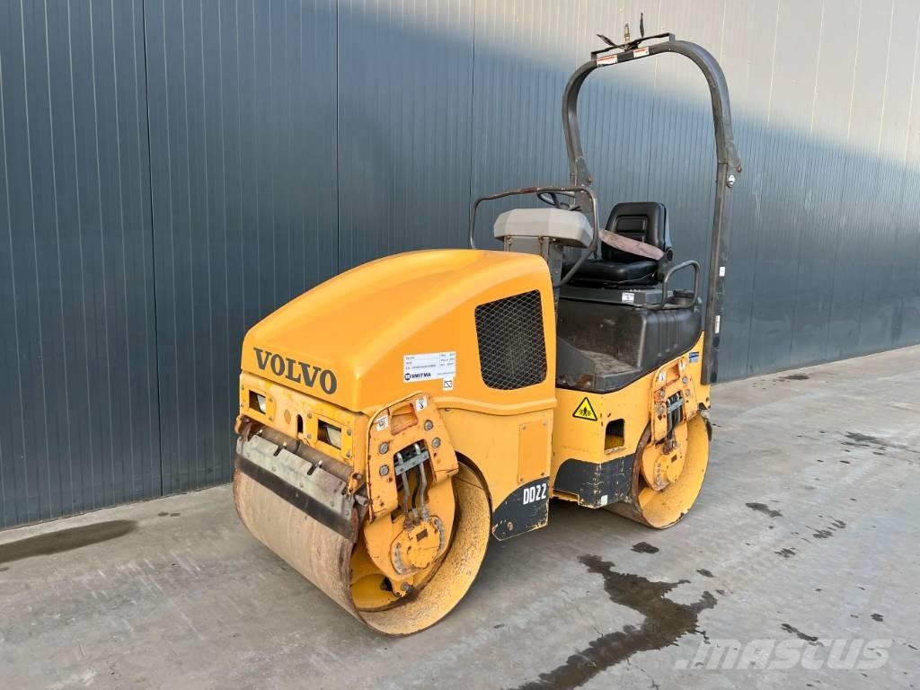 Volvo DD22 Двойни барабанни ролки
