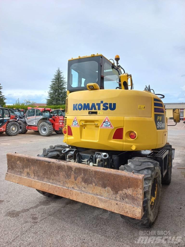 Komatsu PW 98 MR Колесни екскаватори