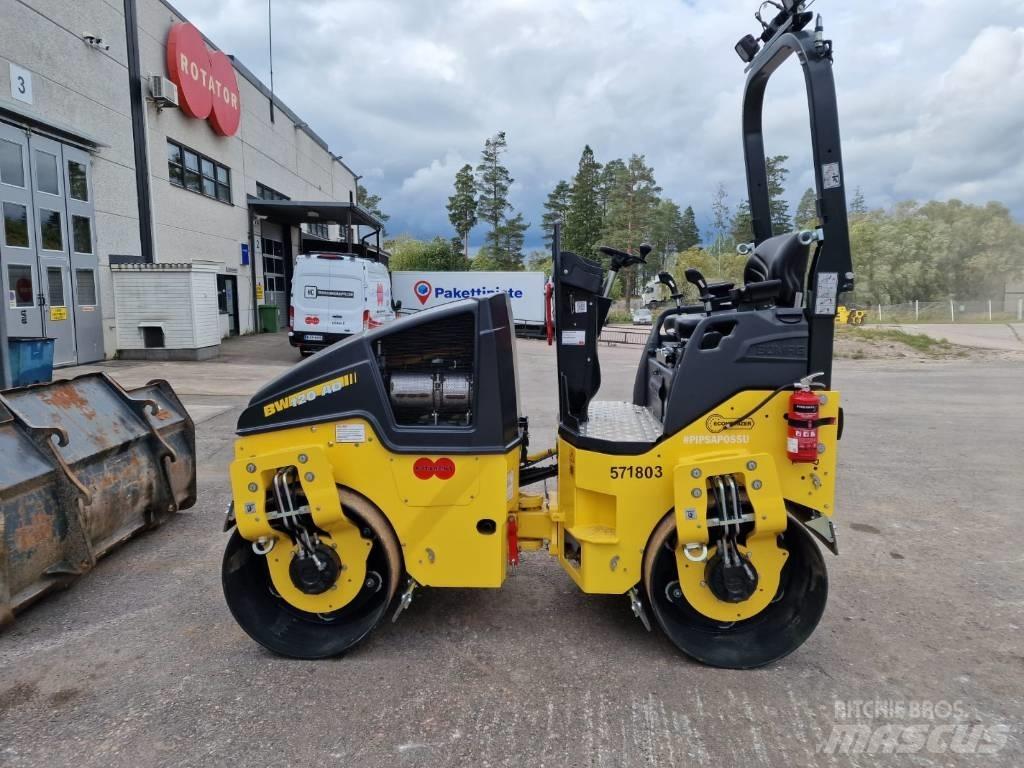 Bomag BW 120 AD-5 Двойни барабанни ролки
