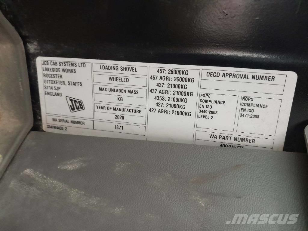 JCB 457 ZX Колесни товарачи