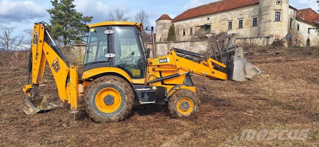 JCB 3CX Товарач със заден ексватор
