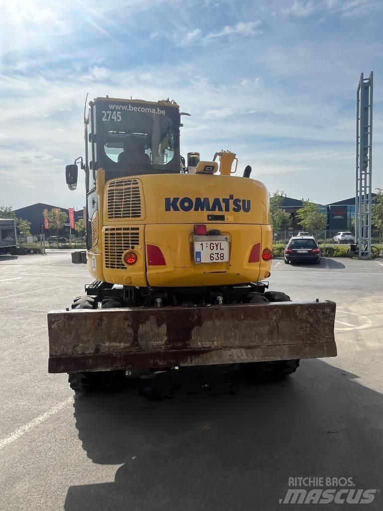 Komatsu PW98MR-10 Колесни екскаватори