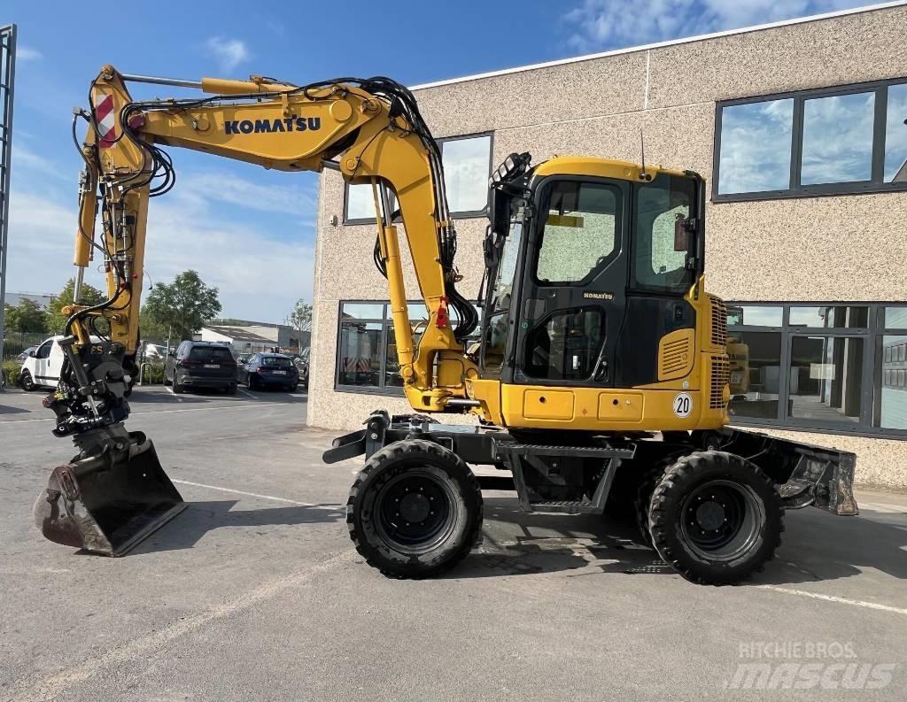 Komatsu PW98MR-10 Колесни екскаватори