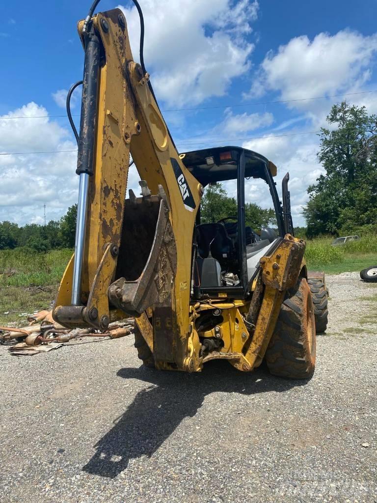 CAT 416F Товарач със заден ексватор