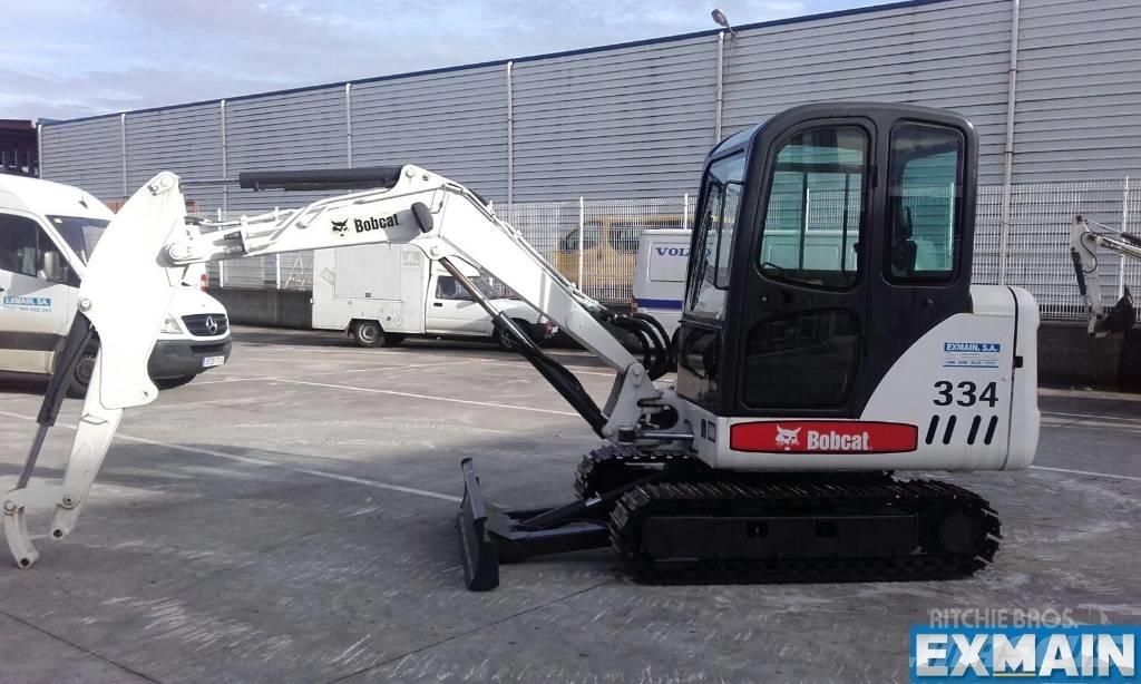 Bobcat 334 G Мини екскаватори < 7 т