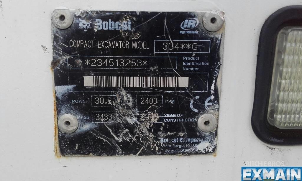 Bobcat 334 G Мини екскаватори < 7 т
