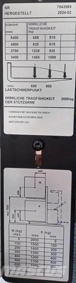 Toyota BT SWE145L Колички високоповдигачи с теглич