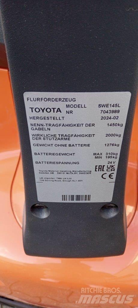 Toyota BT SWE145L Колички високоповдигачи с теглич