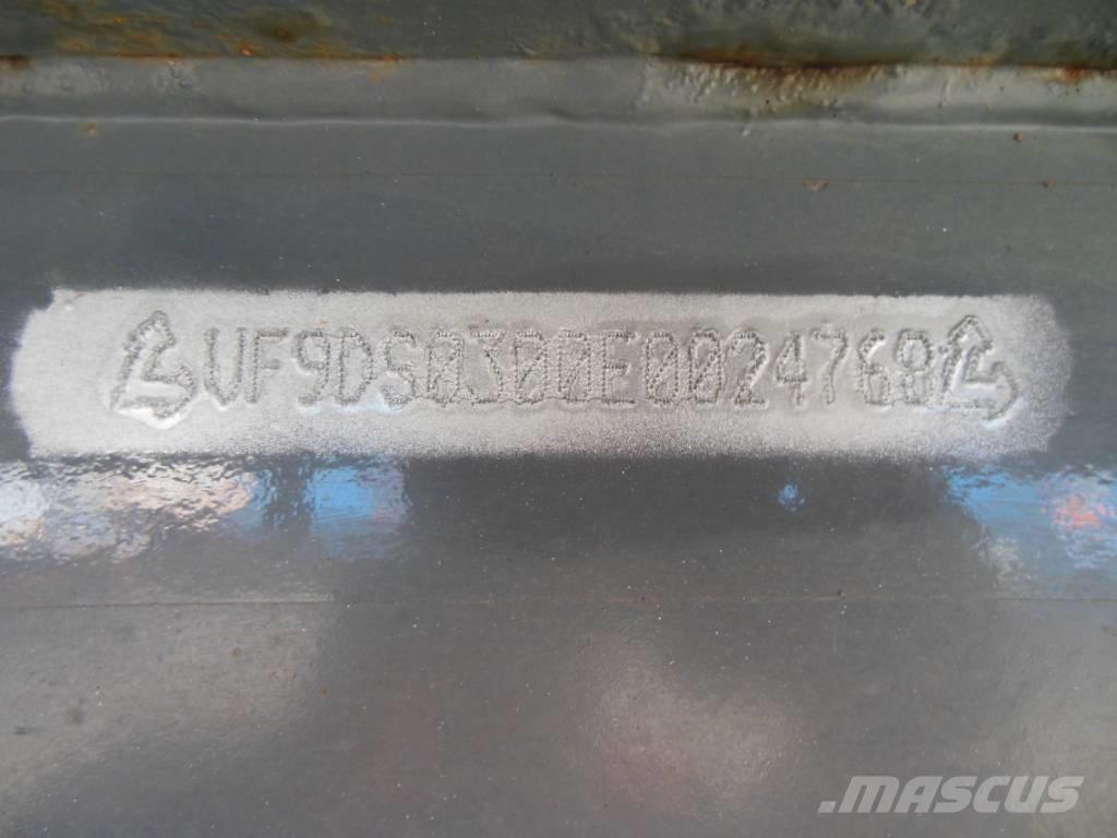 Legras SBS 2220, 95m3 Полуремаркета с подвижен под
