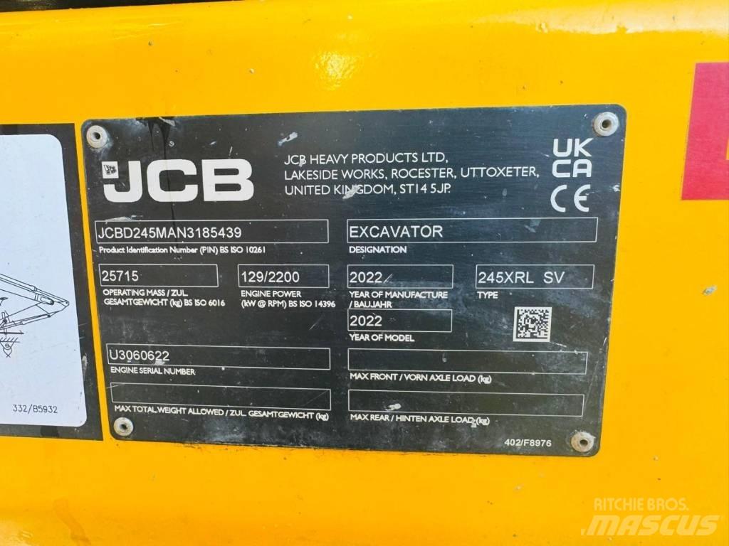 JCB 245 XR Верижен екскаватор