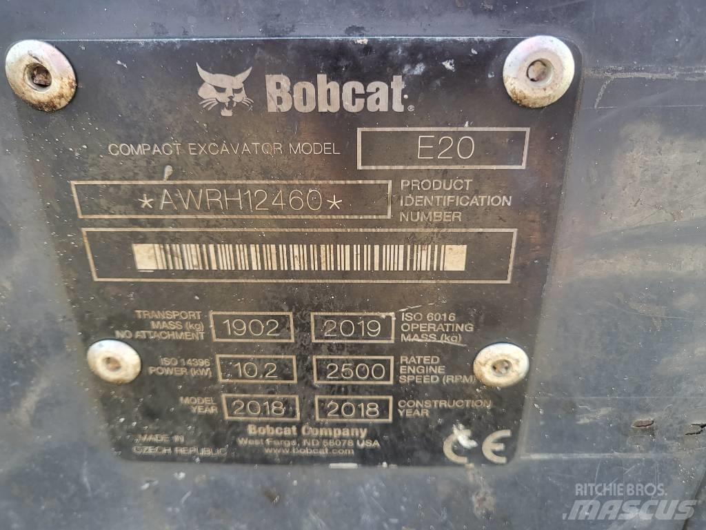 Bobcat E20z Мини екскаватори < 7 т