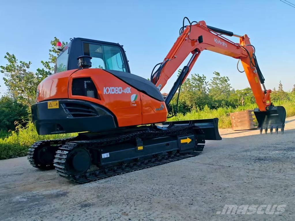 Kubota KX 080-4 Верижен екскаватор