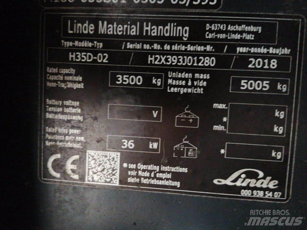 Linde H35D-02 Дизелови камиони