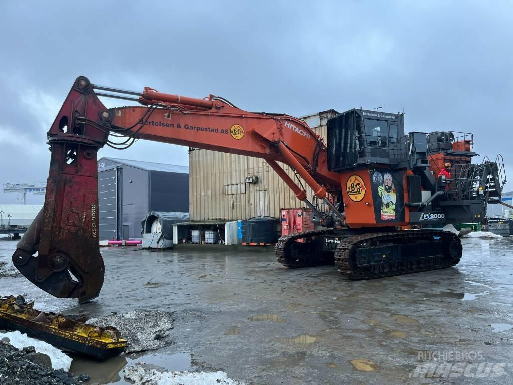 Hitachi EX2000-7BBH Багери за разрушаване
