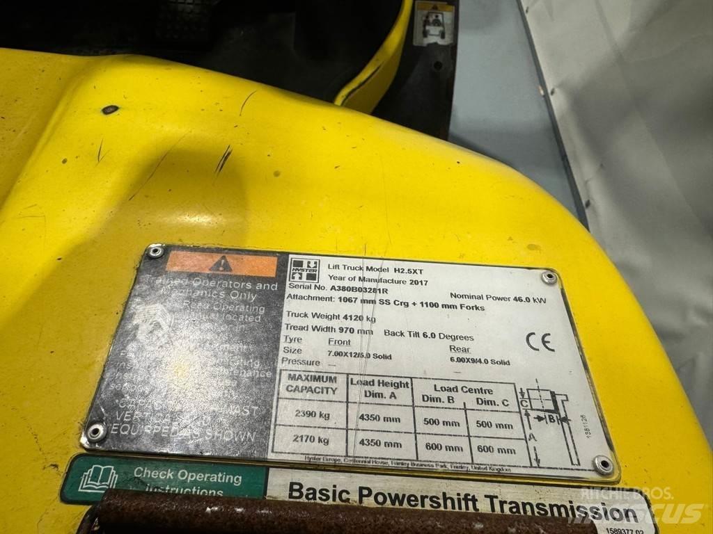 Hyster H2.5XT Камиони с АГУ