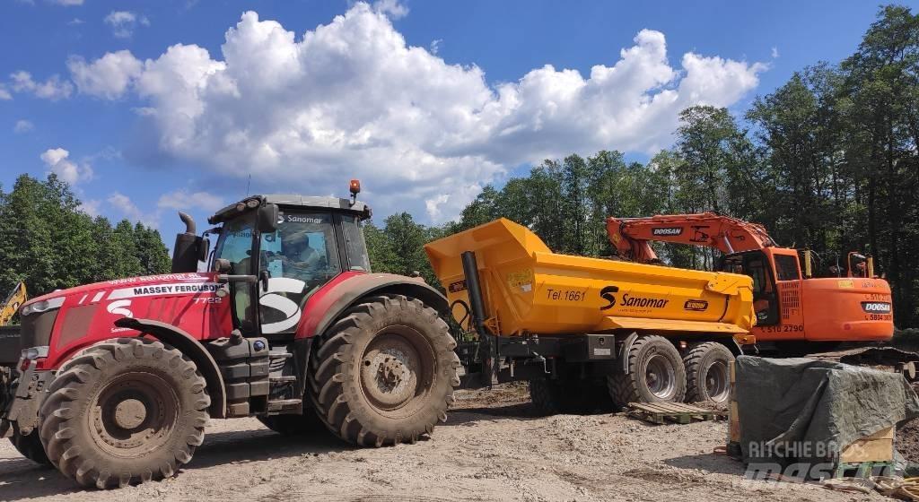 Stronga DL1000HP Самосвални ремаркета
