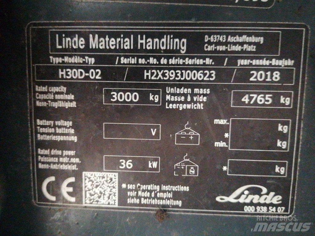 Linde H30D-02 Дизелови камиони