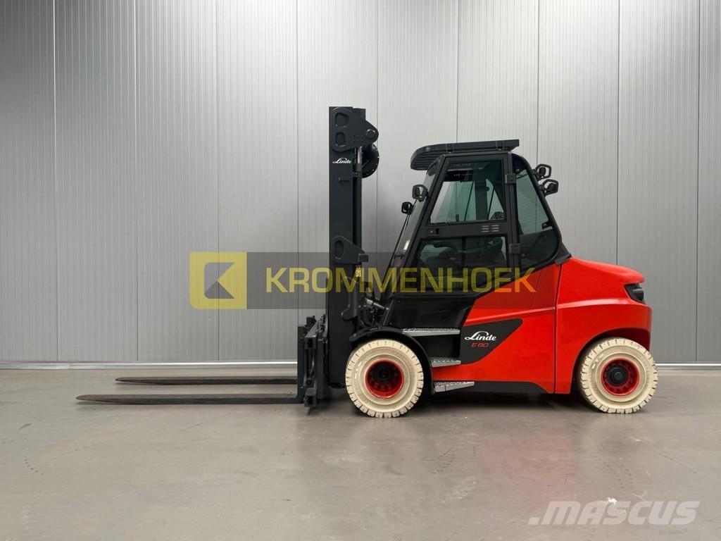 Linde E 80-900 Електрически вилични кари-повдигачи