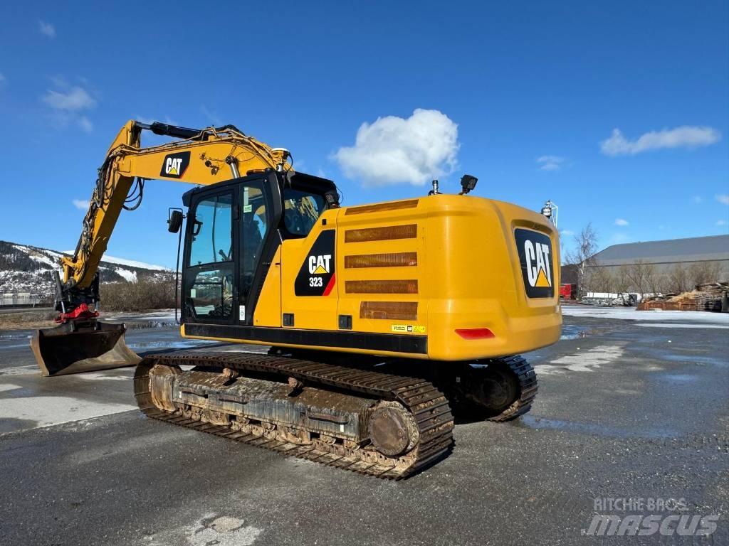 CAT 323 NG Верижен екскаватор