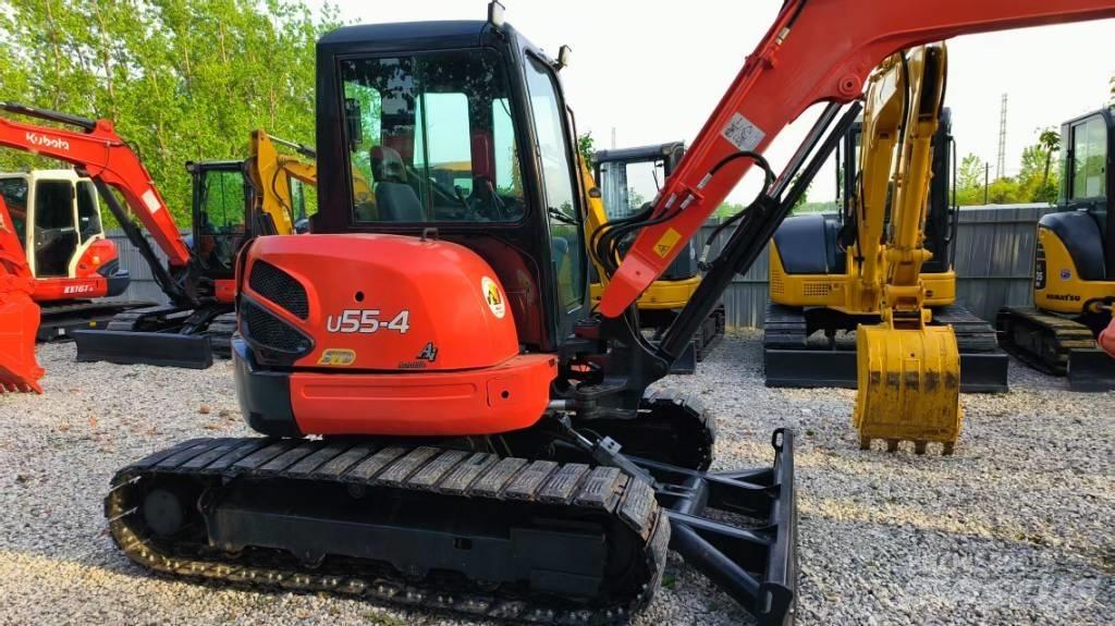 Kubota U 55-4 Мини екскаватори < 7 т