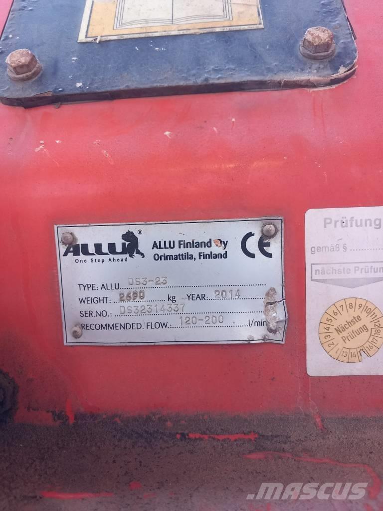 Allu DS 3-23 Товарач със заден ексватор