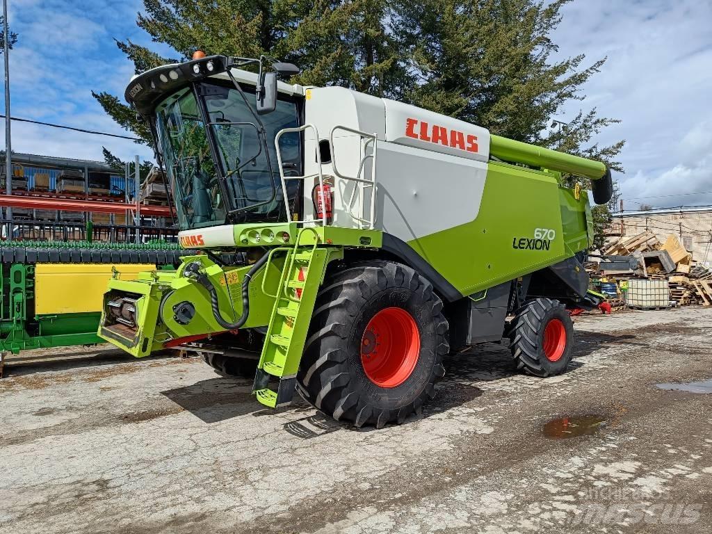 CLAAS Lexion 670 Комбайни