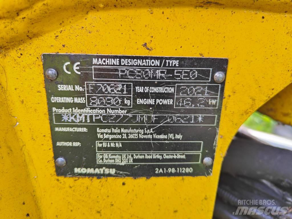 Komatsu PC 80 MR-5 Средни екскаватори 7т - 12т
