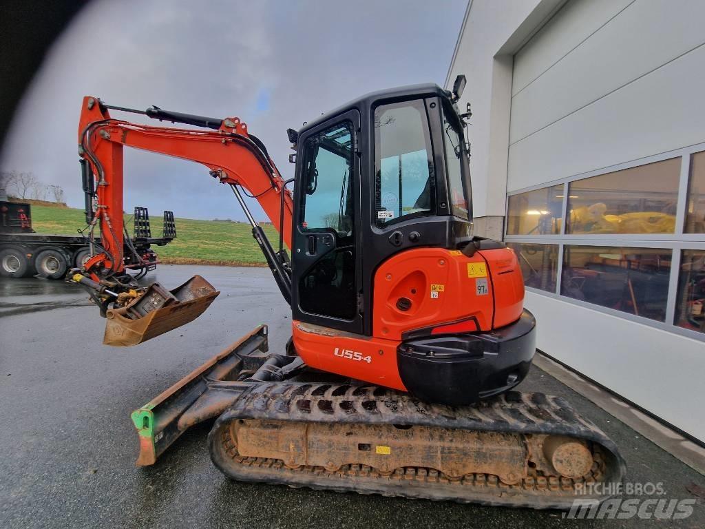 Kubota U 55-4 Мини екскаватори < 7 т