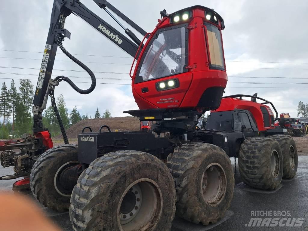 Komatsu 931XC Харвестери