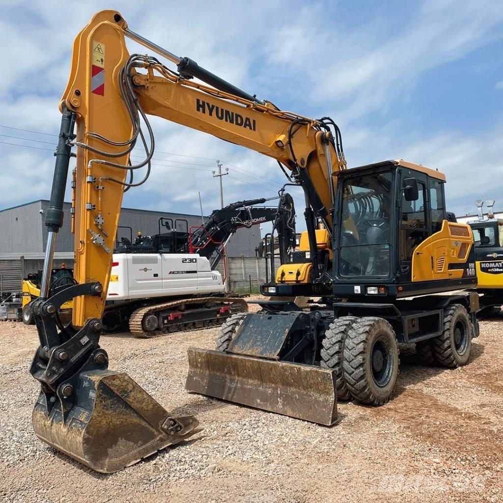 Hyundai HW140 Колесни екскаватори