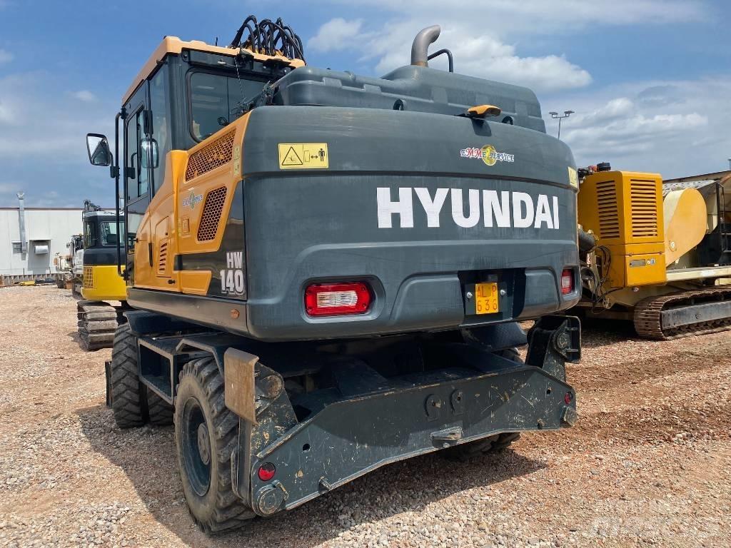 Hyundai HW140 Колесни екскаватори