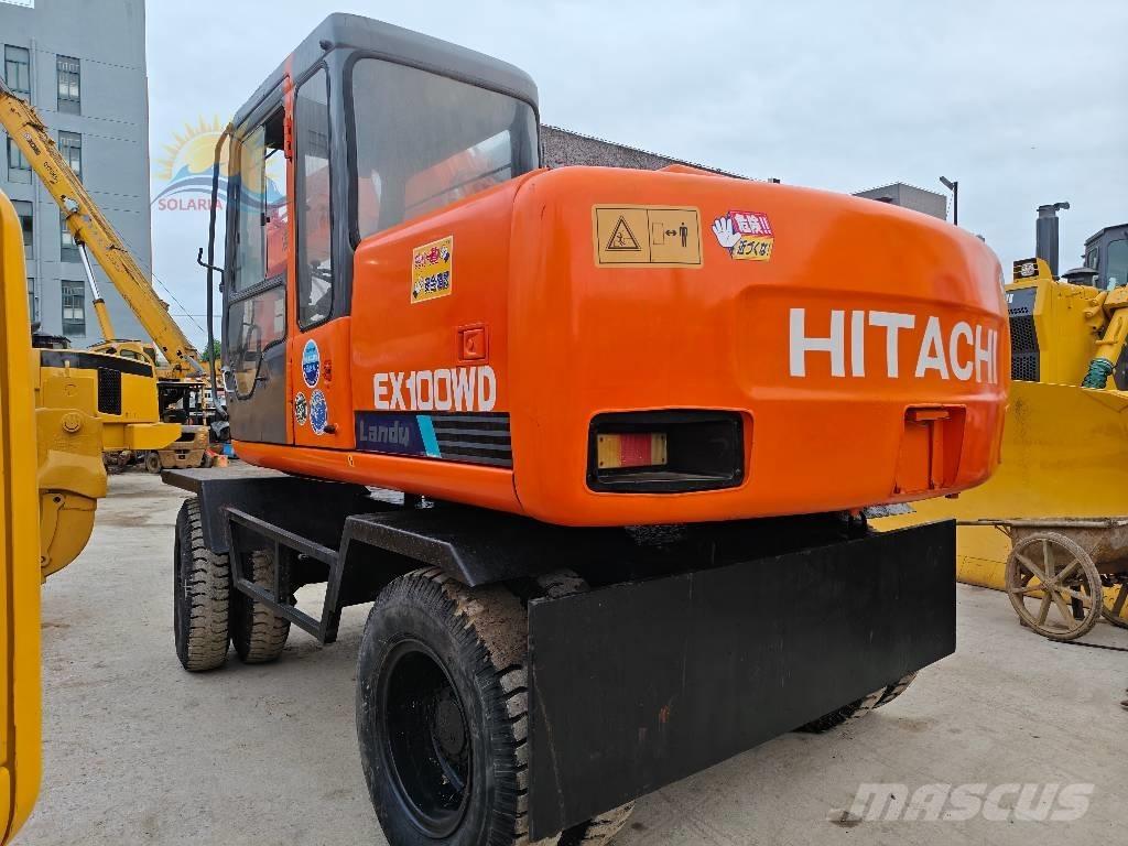 Hitachi EX 100 W D Колесни екскаватори