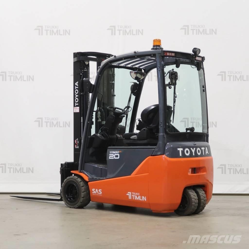 Toyota 8FBE20T Електрически вилични кари-повдигачи
