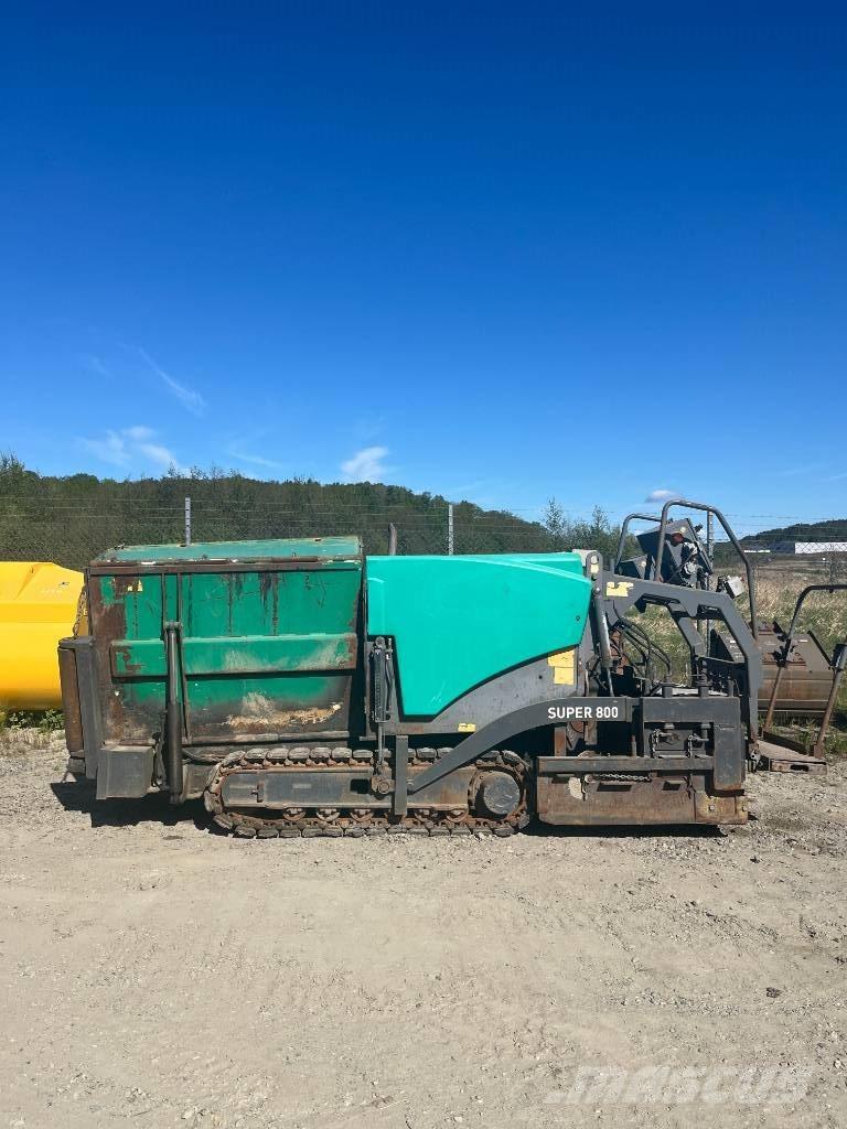 Vögele Super 800 Машини за асфалт