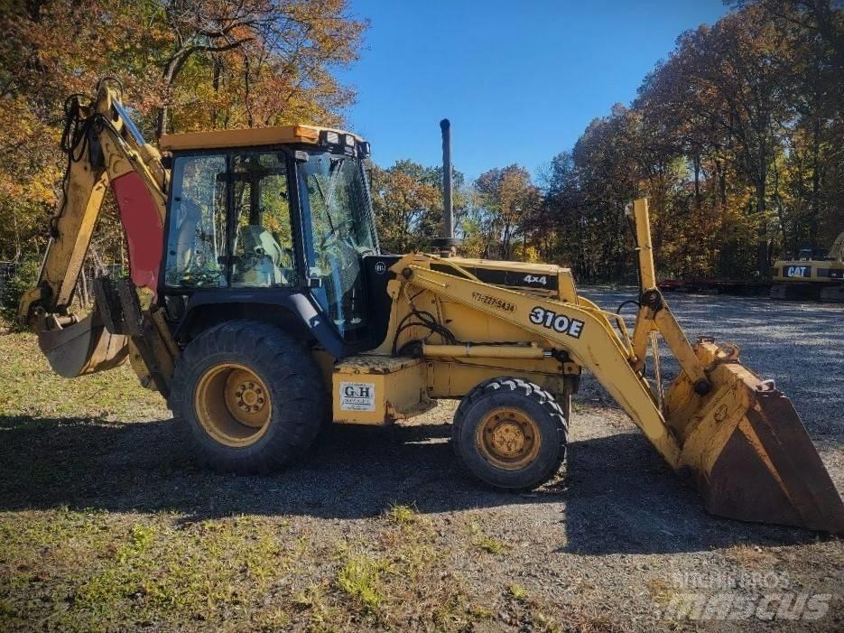 John Deere 310 E Товарач със заден ексватор