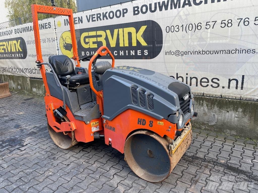 Hamm HD 8 VV Двойни барабанни ролки

