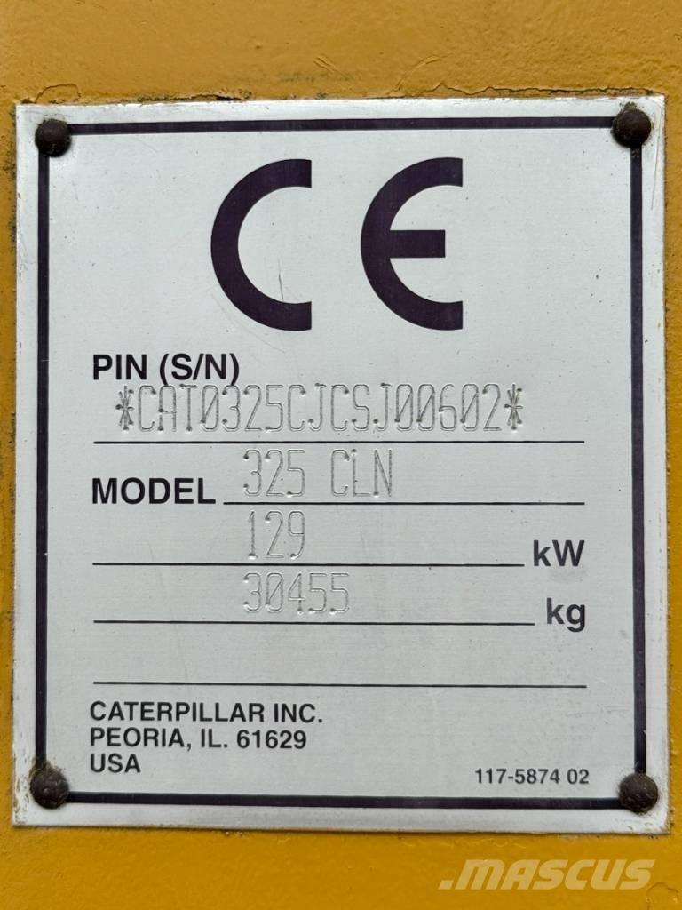 CAT 325CLN LR Екскаватори с дълго рамо
