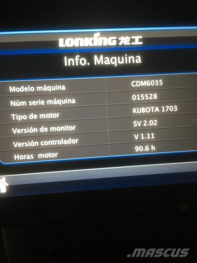 Lonking CDM6035 Мини екскаватори < 7 т